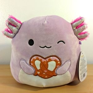 8" Valentine's Monica with Pretzel Squishmallow